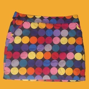 POLKA DOT MULTI COLORED SKIRT